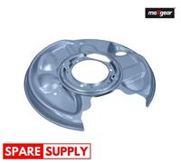 SPLASH PANEL, BRAKE DISC FOR MERCEDES-BENZ MAXGEAR 19-3253 FITS REAR AXLE RIGHT
