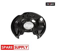 SPLASH PANEL, BRAKE DISC FOR MERCEDES-BENZ MAXGEAR 19-3272 FITS REAR AXLE LEFT