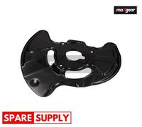 SPLASH PANEL, BRAKE DISC FOR MERCEDES-BENZ MAXGEAR 19-3436 FITS FRONT AXLE LEFT
