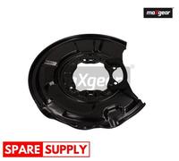 SPLASH PANEL, BRAKE DISC FOR MERCEDES-BENZ MAXGEAR 19-3582 FITS REAR AXLE LEFT