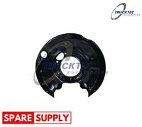 SPLASH PANEL, BRAKE DISC FOR MERCEDES-BENZ TRUCKTEC AUTOMOTIVE 02.35.527