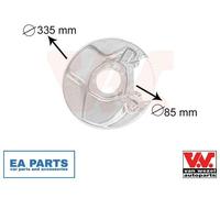 Splash Panel, brake disc for MERCEDES-BENZ W114 W115 S123 C123 VAN WEZEL 3010373