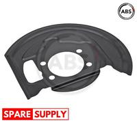 SPLASH PANEL, BRAKE DISC FOR NISSAN DUALIS A.B.S. 11295