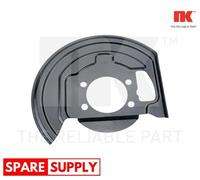 SPLASH PANEL, BRAKE DISC FOR NISSAN DUALIS NK 232204 FITS FRONT AXLE RIGHT