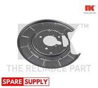 SPLASH PANEL, BRAKE DISC FOR PEUGEOT 406 NK 233701 FITS REAR AXLE LEFT