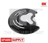 SPLASH PANEL, BRAKE DISC FOR RENAULT TRAFIC NK 233912 FITS REAR AXLE LEFT