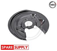 SPLASH PANEL, BRAKE DISC FOR VW BEETLE EOS GOLF SCIROCCO A.B.S. 11089