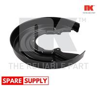 SPLASH PANEL, BRAKE DISC FOR VW EUROVAN T5 NK 234746 FITS REAR AXLE, LEFT, RIGHT