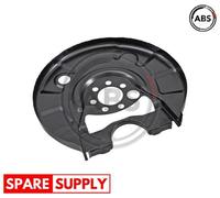 SPLASH PANEL, BRAKE DISC FOR VW GOLF A.B.S. 11012
