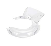 Splash Pouring Shield, Durability for 4.5/5QT Vertical Mixer, with Stirrer Cover, Compatible for K45SS, Easy to Clean, Dishwasher Safe