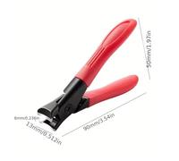 Splash-Proof Nail Clippers, Single-Headed Nail Clippers, Extra-Large Size for Thick, Hard Nails, Suitable for Home use.(Black)