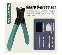 Splash-Proof Nail Clippers, Single-Headed Nail Clippers, Extra-Large Size for Thick, Hard Nails, Suitable for Home use.(Chocolate)