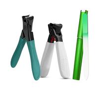 Splash-Proof Nail Clippers, Single-Headed Nail Clippers, Extra-Large Size for Thick, Hard Nails, Suitable for Home use.(Ivory)