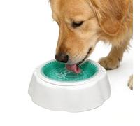 Splash Proof Pet Water Bowl - Portable Dog Dish Container, Feeding Accessory, Long Lasting Anti Spill Pet Feeding Solution Kit, Stable Base Water Bowl Design For Cat Kitten Puppy Medium Large Breed