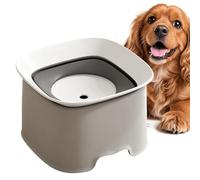Splash-proof water bowl for dogs, drinking bowl for pets, anti-sling dog water bowl, for the dining area, for being alone, in the kitchen, living room, home and apartment