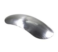 splash protection Metal Unpainted Silver Motorcycle Accessories Mudguard Scooter Short Front Fender Mudflap For Kawasaki