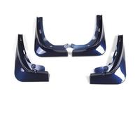Splash Resistant Accessories Mudguard Cover 4Pcs/Set New Energy Car Mud Flaps For Tesla Model 3 Mudguards Splash Guards Fender Carbon Fiber ABS(F)