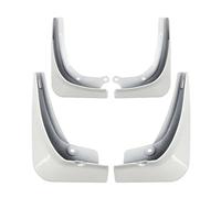 Splash Resistant Accessories Mudguard Cover 4Pcs/Set New Energy Car Mud Flaps For Tesla Model 3 Mudguards Splash Guards Fender Carbon Fiber ABS(D)