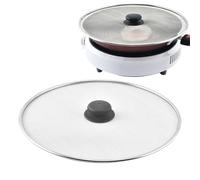 Splash Screen - Stainless Steel Grease Guard Splash Guard 11.42 Inch | Frying Pan Oil Shield for Bacon, Chicken, Popcorn | Cooking Lid for Protecti