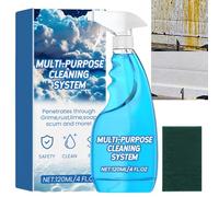 Splash Spray Cleaner,Multi Purpose Cleaner Spray,Splash Foam Spr/ay Tablets & S/pray Bottle for Kitchen Bathroom,All Purpose Kitchen Heavy Oil Cleaning Agent,Powerful Stain Removal,No Residue