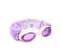 SPLASH SWIM GOGGLES - Pastel Swirl - Fun, Fashionable, Comfortable - Fits Kids and Adults - Won't Pull Your Hair - Easy to Use - High Visibility Anti-Fog Lenses - ORIGINAL PATENT PENDING DESIGN