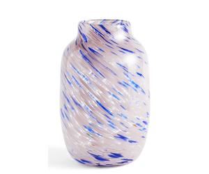 Splash Vase Round L Light pink and blue Hay SINGLE PIECES