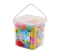 SES Creative 02405 - Lots of Splash Balls - 70 Reusable Water Balloons in Bucket - Use the Bucket to Fill Your Water Balls