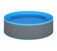 Splasher Pool 350x90 cm Inflatable Swimming Pool Outdoor White/Grey vidaXL