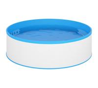 Splasher Pool 350x90 cm Inflatable Swimming Pool Outdoor White/Grey vidaXL