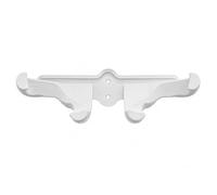 SplashNColor 3-Controller Wall Mount Compatible with Meta Quest - Screw-in Hook Holder for VR Controllers | Space-Saving Display Stand | Keeps Gaming Setup Organized and Clutter-Free