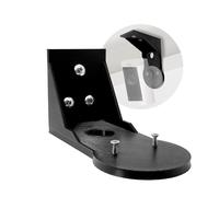 SplashNColor Compatible with Ring Stick Up Camera Outdoor Mount Bracket - Wireless Security Holder for Outside Wall - Accessories Kit for Outdoor House, Mounts Under Roof, Includes Install Hardware