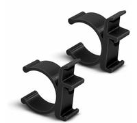 SplashNColor Hose Holder & Vacuum Cleaner Storage Clip for Henry, George, James and Charles Vacuum - Heavy-Duty Hose Clips - Vacuum Accessories - Securely Holds Hose in Place - ABS - Black (2 Pack)
