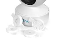 SplashNColor T-Bar Mounting Bracket Plates for Reolink E1 Pro, E1 Zoom, and E1 Smart Cameras, 4-Pack with Tripod Mounting Option and Factory-Spaced Mounting Holes - Durable and Easy Installation