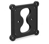 SplashNColor Wall Mount for Asus RT-AC5300 GT-AX11000 Router - Ceiling or Wall Installation Bracket | Screw-in Secure Fit | Space-Saving Network Equipment Organizer | Improved Airflow