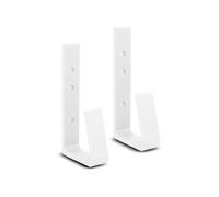 SplashNColor Wall Mounted Belt Display for Wrestling Belts - Wall Display Holder Set - Belt Wall Mount Organizer - Durable & Easy Install - Perfect for Wrestling Championship Display - 2 Pcs White