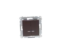 Splashproof Candle Holder Connector IP44 Simon 54 DW5BL.01/46