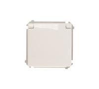 Splashproof socket single z/u Simon basic BMGZ1B.01/11