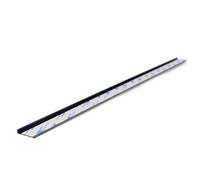 Splashwall Alloy Anthracite Aluminium Worktop End Cap (H)750mm (W)4mm