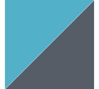 Splashwall Alloy Gloss Turquoise & Slate Grey Glass Effect Laminate Adhesive Double-Sided Bathroom Splashback (H)25Cm (W)40Cm
