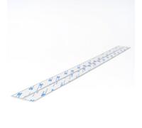 Splashwall Alloy Silver Aluminium Worktop Joint (H)595mm (W)4mm