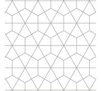 Splashwall Alloy White Diamond Tile Geometric Aluminium Splashback, (H)800mm (W)600mm (T)4mm