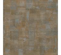 Splashwall Brown & Grey Wood Oak Effect Aluminium Splashback, (H)800mm (W)600mm (T)4mm