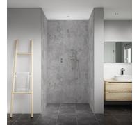 Splashwall Elite 3 Panel Mpc Wall Panel Kit (L)2420mm (W)1200mm - Caldeira