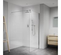 Splashwall Elite Mpc Tongue & Groove Bathroom & Wet Room Panel (H)2420mm (W)600mm - Gloss Snow
