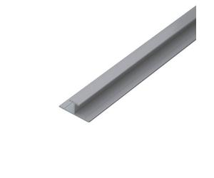 Splashwall H-Shaped Panel Straight Joint (L)2420mm - White