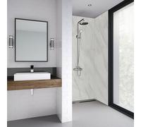 Splashwall Impressions 2 Panel Medite Exterior Grade Mdf Panel Kit (W)1200mm - Carrara