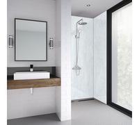 Splashwall Impressions 3 Panel Medite Exterior Grade Mdf Panel Kit (W)1200mm - Blue Spa