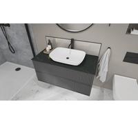 Splashwall Marbre Celeste Square Edged Solid Core Worktop (L)1500 X (W)425 X (T)12mm