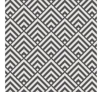 Splashwall Matt Black & Grey Pyramid Acrylic Splashback, (H)600mm (W)2440mm (T)4mm