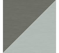 Splashwall Pewter & Silver Metallic Brushed Effect Aluminium Splashback, (H)600mm (W)2440mm (T)4mm